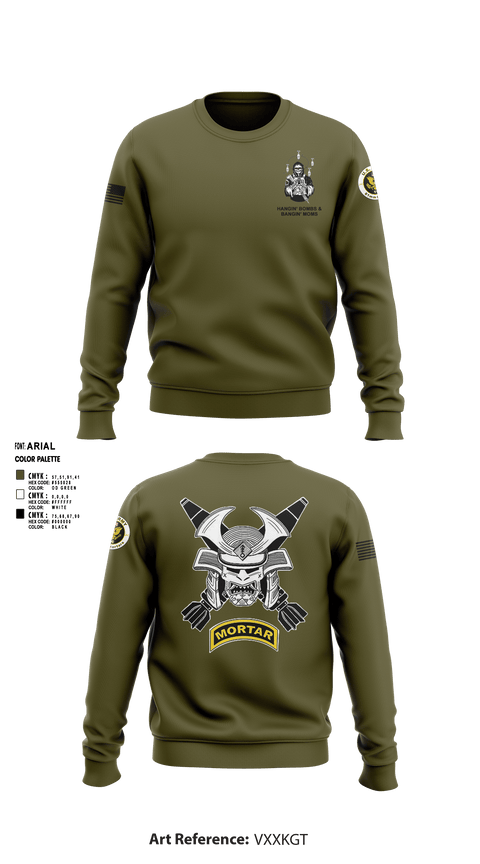 Crew Neck Sweatshirt, 2-1 INFANTRY, Army, Teamtime, Team time, sublimation, custom sports apparel, team uniforms, spirit wear, spiritwear, sports uniforms, custom shirts, team store, custom team store, fundraiser sports, apparel fundraiser