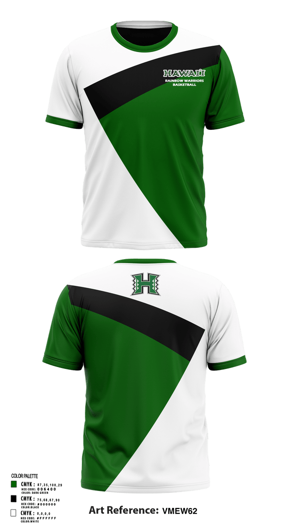 Short Sleeve Performance Shirt, Rainbow warriors, Men's Basketball, Teamtime, Team time, sublimation, custom sports apparel, team uniforms, spirit wear, spiritwear, sports uniforms, custom shirts, team store, custom team store, fundraiser sports, apparel fundraiser