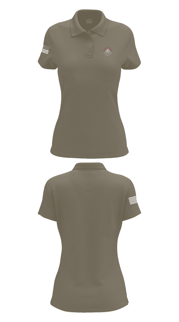 Women's Short Sleeve Performance Polo, GFSC, 1-12 CAV, , Teamtime, Team time, sublimation, custom sports apparel, team uniforms, spirit wear, spiritwear, sports uniforms, custom shirts, team store, custom team store, fundraiser sports, apparel fundraiser