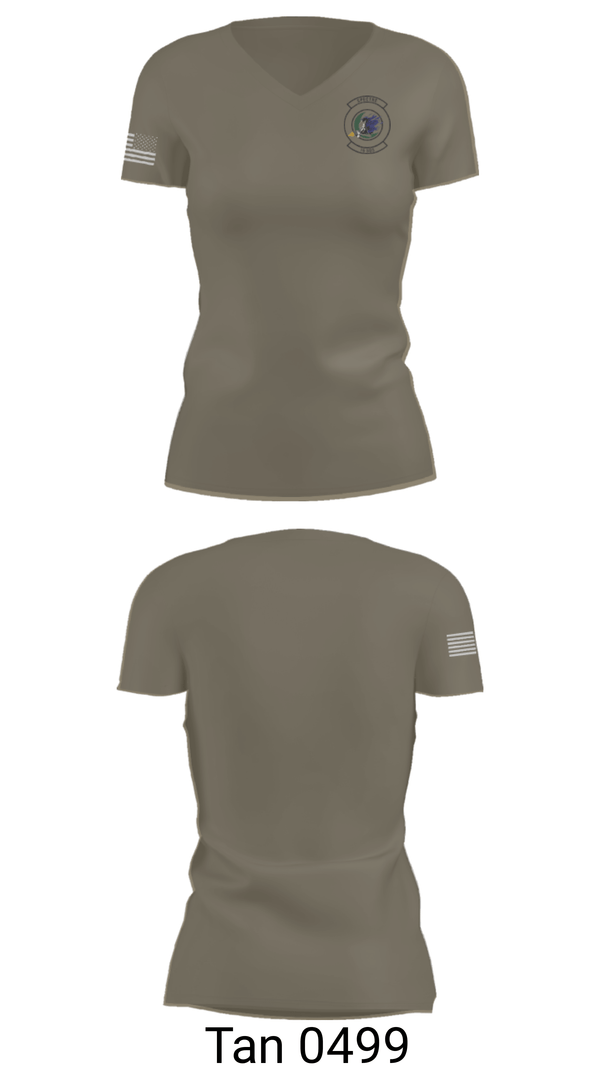 Women's Short Sleeve Vneck Shirt, 16th amu, Air Force, Teamtime, Team time, sublimation, custom sports apparel, team uniforms, spirit wear, spiritwear, sports uniforms, custom shirts, team store, custom team store, fundraiser sports, apparel fundraiser