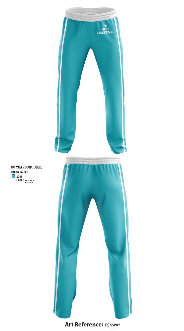 Sweatpants, PR, Men's Basketball, Teamtime, Team time, sublimation, custom sports apparel, team uniforms, spirit wear, spiritwear, sports uniforms, custom shirts, team store, custom team store, fundraiser sports, apparel fundraiser
