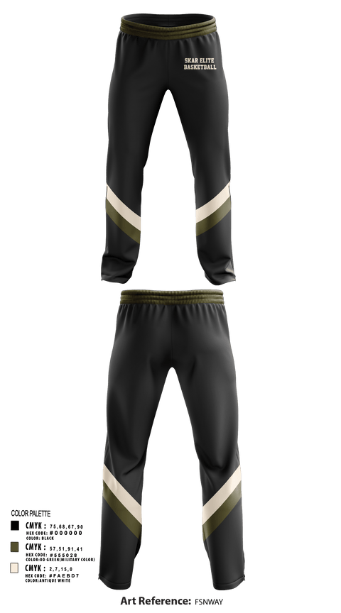 Sweatpants, skar elite, Men's Basketball, Teamtime, Team time, sublimation, custom sports apparel, team uniforms, spirit wear, spiritwear, sports uniforms, custom shirts, team store, custom team store, fundraiser sports, apparel fundraiser