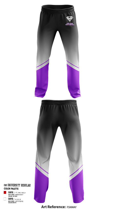 Sweatpants, Lucid union, Football, Teamtime, Team time, sublimation, custom sports apparel, team uniforms, spirit wear, spiritwear, sports uniforms, custom shirts, team store, custom team store, fundraiser sports, apparel fundraiser