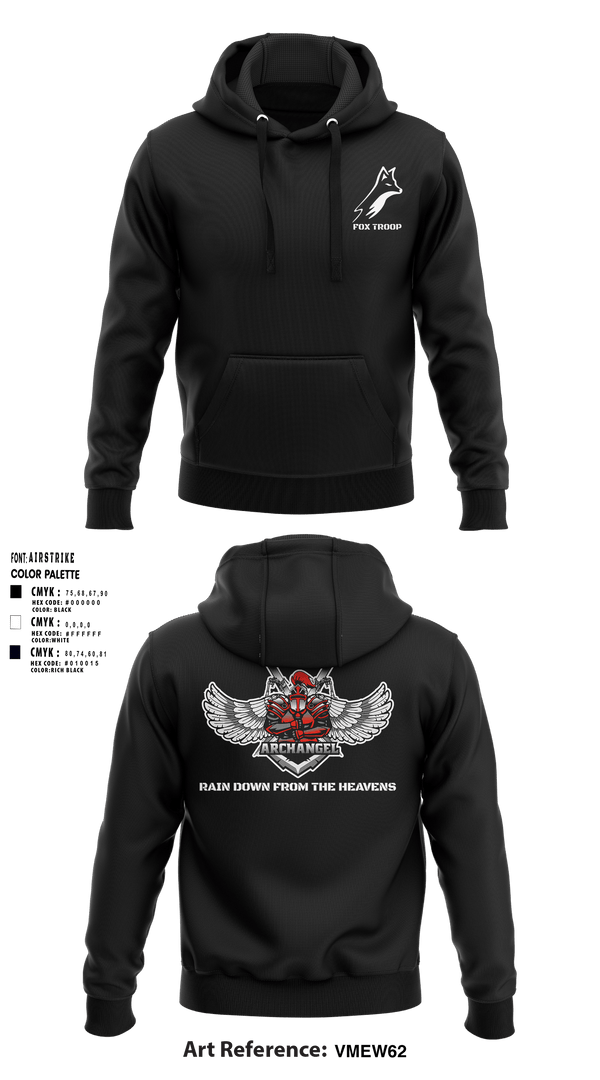 Hoodie, Fox troop, Army, Teamtime, Team time, sublimation, custom sports apparel, team uniforms, spirit wear, spiritwear, sports uniforms, custom shirts, team store, custom team store, fundraiser sports, apparel fundraiser