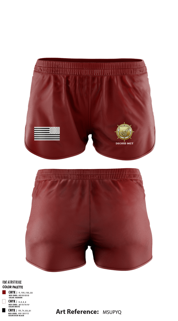 Ranger Panties, 383rd MCT, Army, Teamtime, Team time, sublimation, custom sports apparel, team uniforms, spirit wear, spiritwear, sports uniforms, custom shirts, team store, custom team store, fundraiser sports, apparel fundraiser