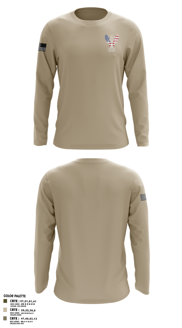 Long Sleeve Performance Shirt, , Air Force, Teamtime, Team time, sublimation, custom sports apparel, team uniforms, spirit wear, spiritwear, sports uniforms, custom shirts, team store, custom team store, fundraiser sports, apparel fundraiser