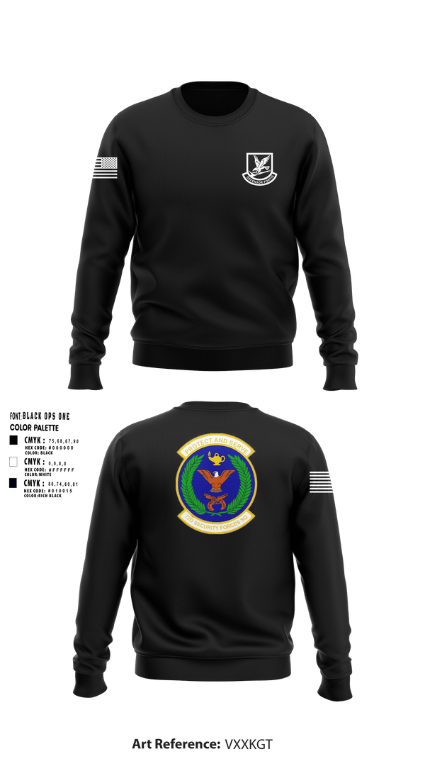 Crew Neck Sweatshirt, 72nd SFS, Air Force, Teamtime, Team time, sublimation, custom sports apparel, team uniforms, spirit wear, spiritwear, sports uniforms, custom shirts, team store, custom team store, fundraiser sports, apparel fundraiser