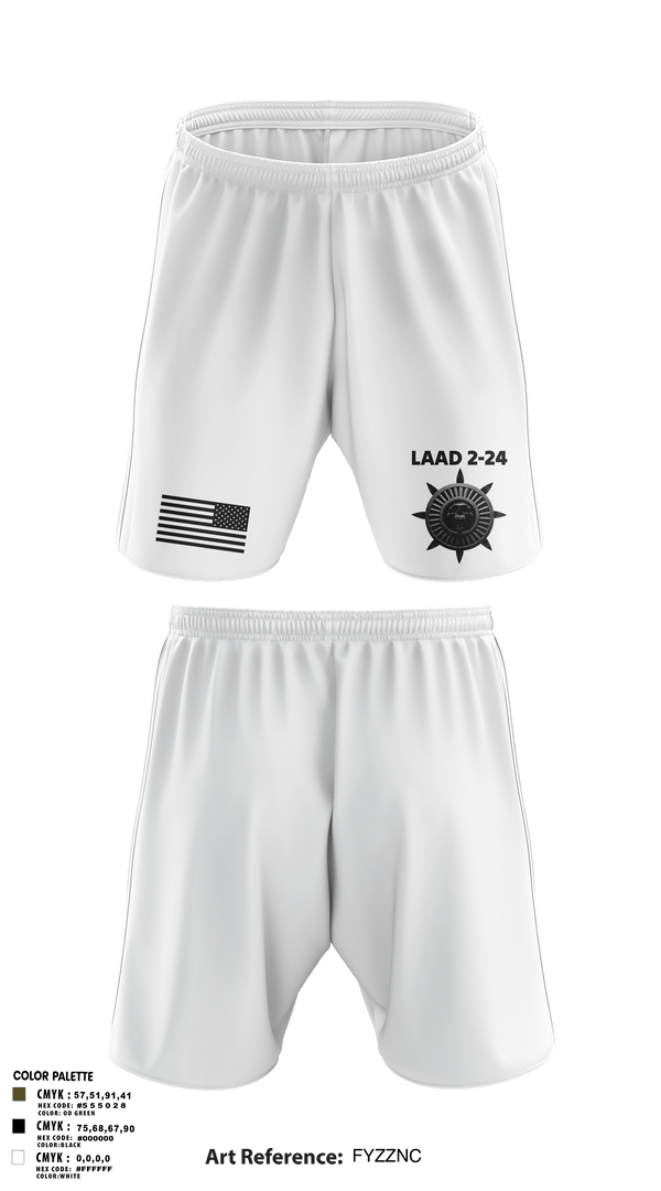 Athletic Shorts With Pockets, Laad 2-24, Marines, Teamtime, Team time, sublimation, custom sports apparel, team uniforms, spirit wear, spiritwear, sports uniforms, custom shirts, team store, custom team store, fundraiser sports, apparel fundraiser