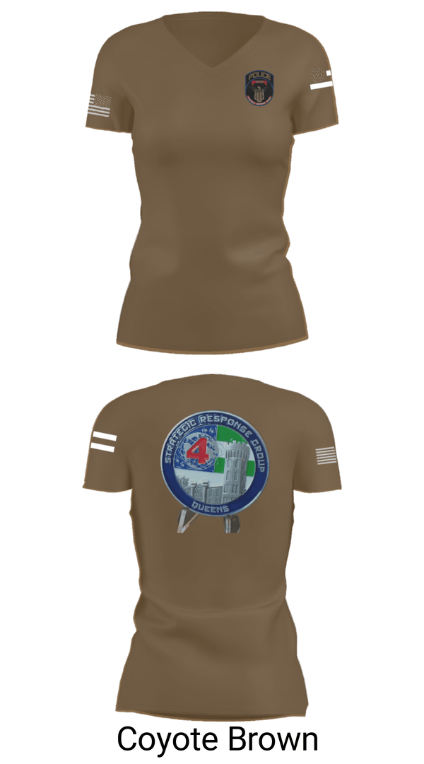 Women's Short Sleeve Vneck Shirt, SRG 4, Police, Teamtime, Team time, sublimation, custom sports apparel, team uniforms, spirit wear, spiritwear, sports uniforms, custom shirts, team store, custom team store, fundraiser sports, apparel fundraiser