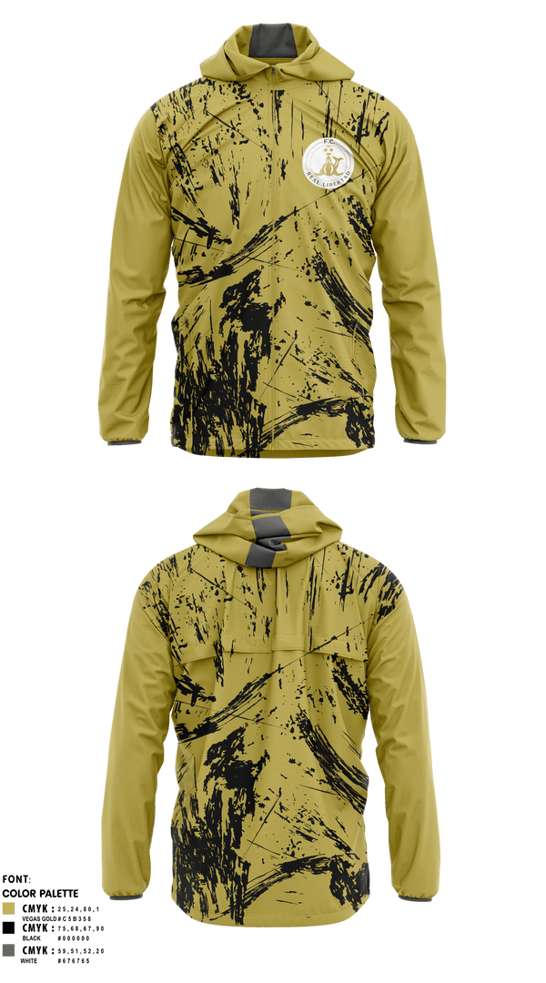 Windbreaker, REAL LIBERTAD FC, Men's Soccer, Teamtime, Team time, sublimation, custom sports apparel, team uniforms, spirit wear, spiritwear, sports uniforms, custom shirts, team store, custom team store, fundraiser sports, apparel fundraiser