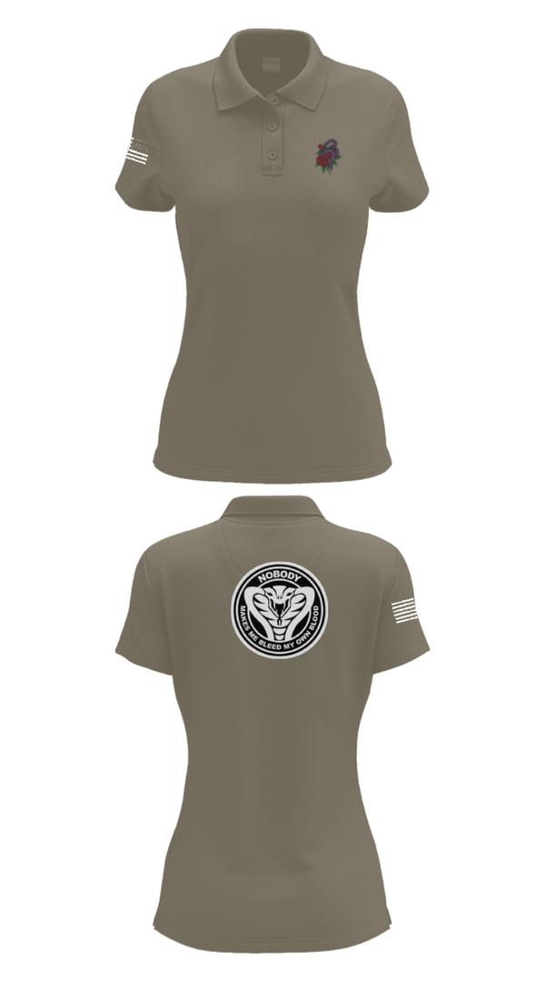 Women's Short Sleeve Performance Polo, CobrasCobras, Swimming, Teamtime, Team time, sublimation, custom sports apparel, team uniforms, spirit wear, spiritwear, sports uniforms, custom shirts, team store, custom team store, fundraiser sports, apparel fundraiser