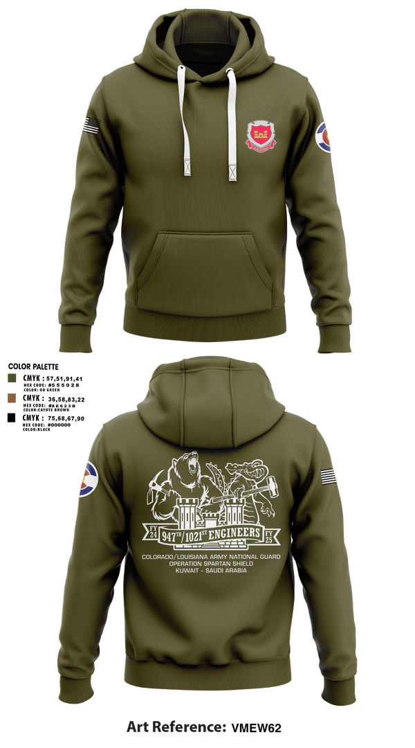 Hoodie, 947th EVCC, , Teamtime, Team time, sublimation, custom sports apparel, team uniforms, spirit wear, spiritwear, sports uniforms, custom shirts, team store, custom team store, fundraiser sports, apparel fundraiser