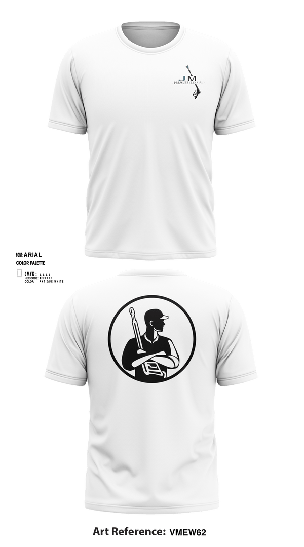 Short Sleeve Performance Shirt, JM Pressure CleaningJM Pressure Cleaning, , Teamtime, Team time, sublimation, custom sports apparel, team uniforms, spirit wear, spiritwear, sports uniforms, custom shirts, team store, custom team store, fundraiser sports, apparel fundraiser