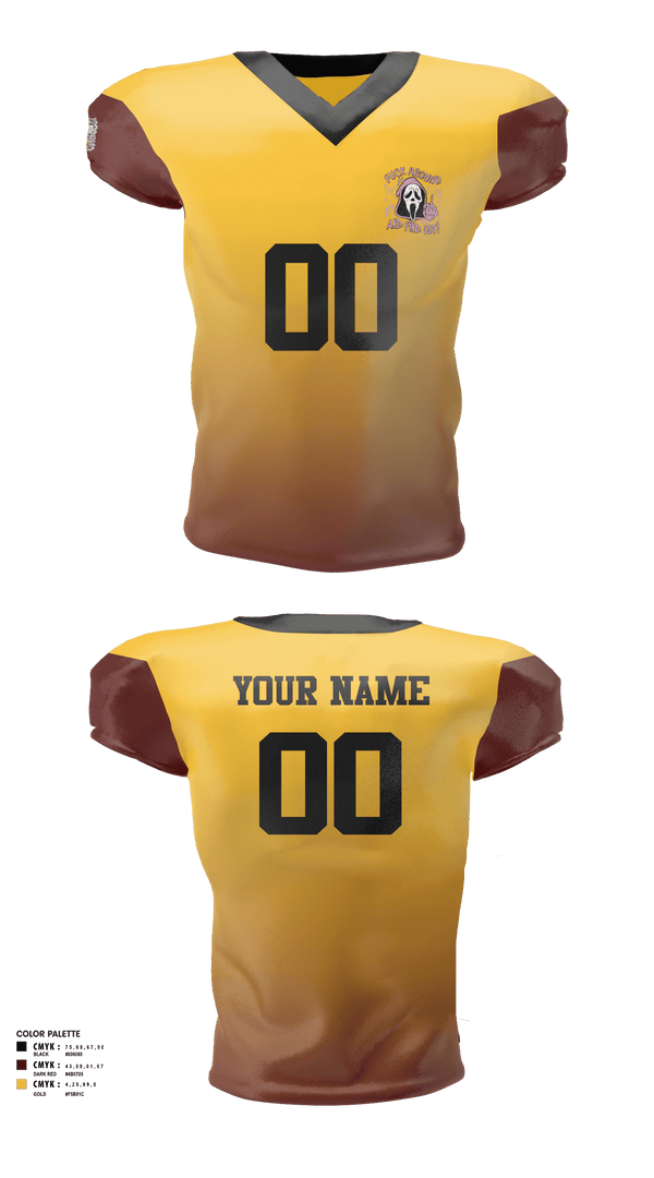 Football Jersey, Lions den, Football, Teamtime, Team time, sublimation, custom sports apparel, team uniforms, spirit wear, spiritwear, sports uniforms, custom shirts, team store, custom team store, fundraiser sports, apparel fundraiser