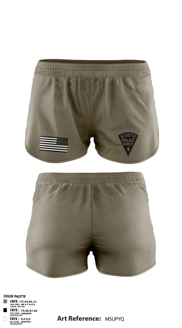 Ranger Panties, New Mexico State Police D8, Police, Teamtime, Team time, sublimation, custom sports apparel, team uniforms, spirit wear, spiritwear, sports uniforms, custom shirts, team store, custom team store, fundraiser sports, apparel fundraiser
