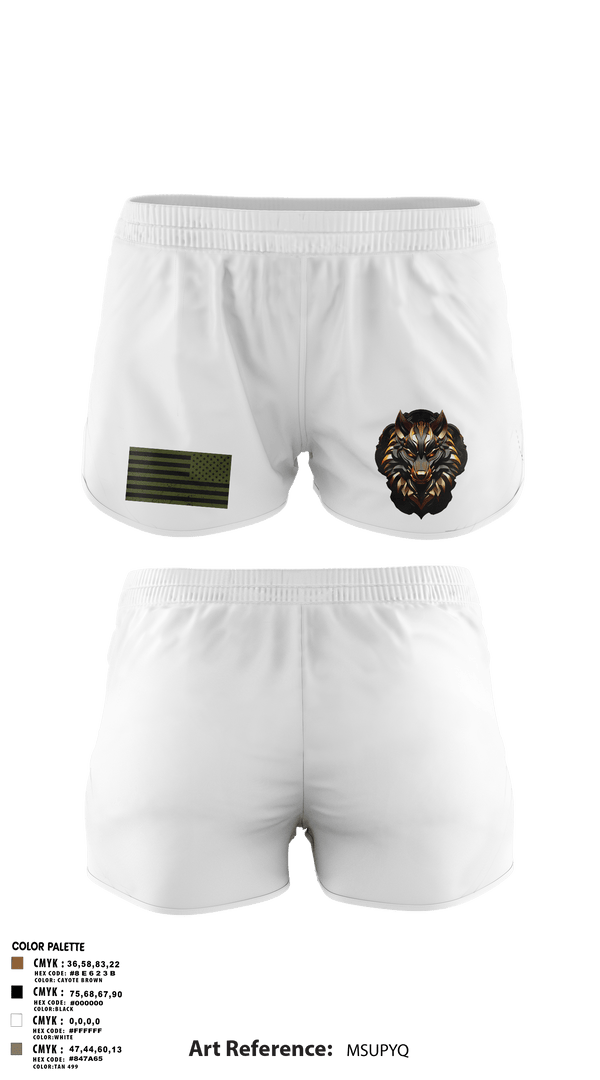 Ranger Panties, 501st BSBWolfpack, Army, Teamtime, Team time, sublimation, custom sports apparel, team uniforms, spirit wear, spiritwear, sports uniforms, custom shirts, team store, custom team store, fundraiser sports, apparel fundraiser