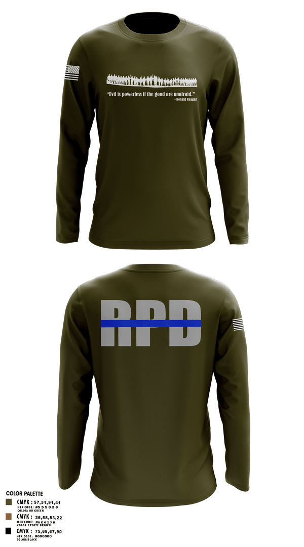 Long Sleeve Performance Shirt, Roanoke SWAT, Police, Teamtime, Team time, sublimation, custom sports apparel, team uniforms, spirit wear, spiritwear, sports uniforms, custom shirts, team store, custom team store, fundraiser sports, apparel fundraiser