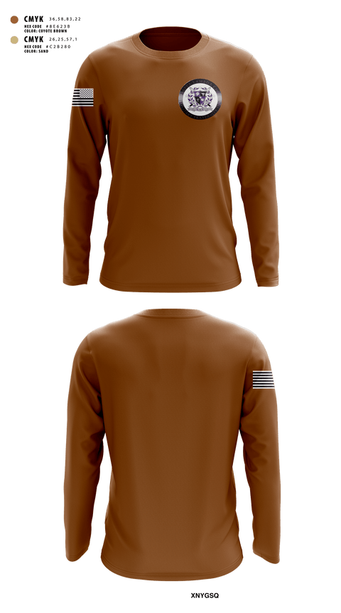 Long Sleeve Performance Shirt, Kappa lambda chi, Army, Teamtime, Team time, sublimation, custom sports apparel, team uniforms, spirit wear, spiritwear, sports uniforms, custom shirts, team store, custom team store, fundraiser sports, apparel fundraiser