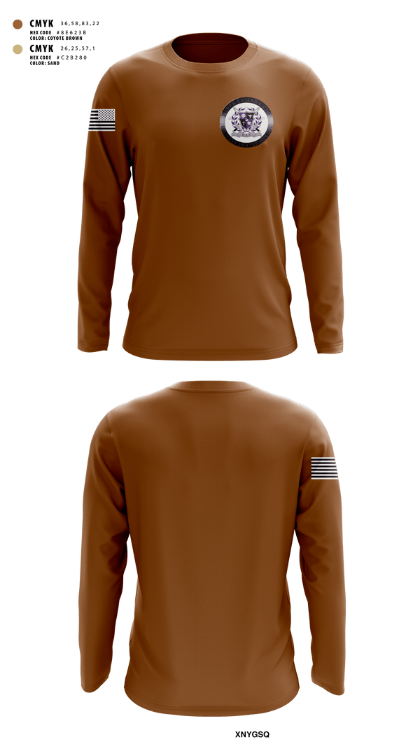 Long Sleeve Performance Shirt, Kappa lambda chi, Army, Teamtime, Team time, sublimation, custom sports apparel, team uniforms, spirit wear, spiritwear, sports uniforms, custom shirts, team store, custom team store, fundraiser sports, apparel fundraiser
