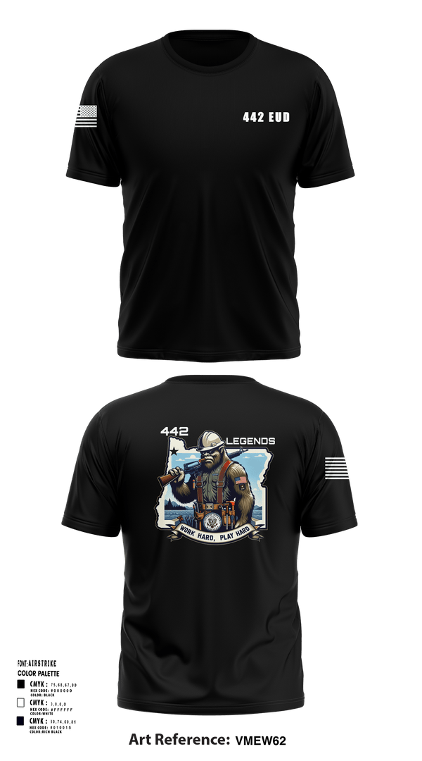 Short Sleeve Performance Shirt, 442 EUD, National Guard, Teamtime, Team time, sublimation, custom sports apparel, team uniforms, spirit wear, spiritwear, sports uniforms, custom shirts, team store, custom team store, fundraiser sports, apparel fundraiser