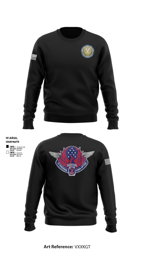 Crew Neck Sweatshirt, HHC 3-10 GSAB, Army, Teamtime, Team time, sublimation, custom sports apparel, team uniforms, spirit wear, spiritwear, sports uniforms, custom shirts, team store, custom team store, fundraiser sports, apparel fundraiser