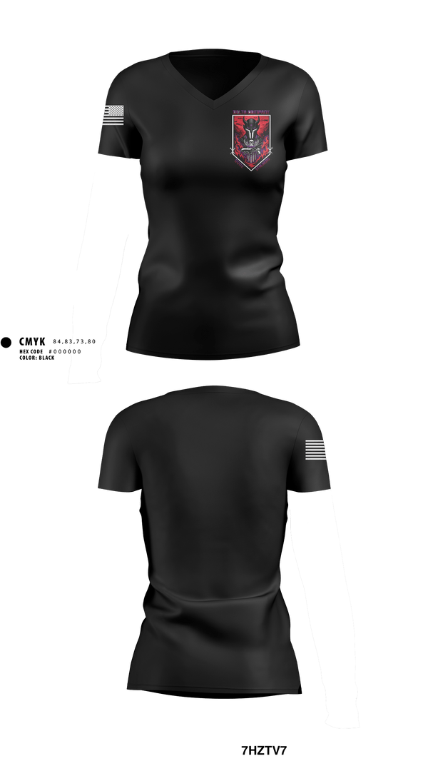 Women's Short Sleeve Vneck Shirt, D Co 2-13th AVN REGT, Army, Teamtime, Team time, sublimation, custom sports apparel, team uniforms, spirit wear, spiritwear, sports uniforms, custom shirts, team store, custom team store, fundraiser sports, apparel fundraiser