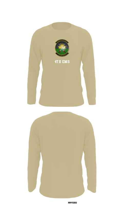 Long Sleeve Performance Shirt, 4th EMS, Air Force, Teamtime, Team time, sublimation, custom sports apparel, team uniforms, spirit wear, spiritwear, sports uniforms, custom shirts, team store, custom team store, fundraiser sports, apparel fundraiser