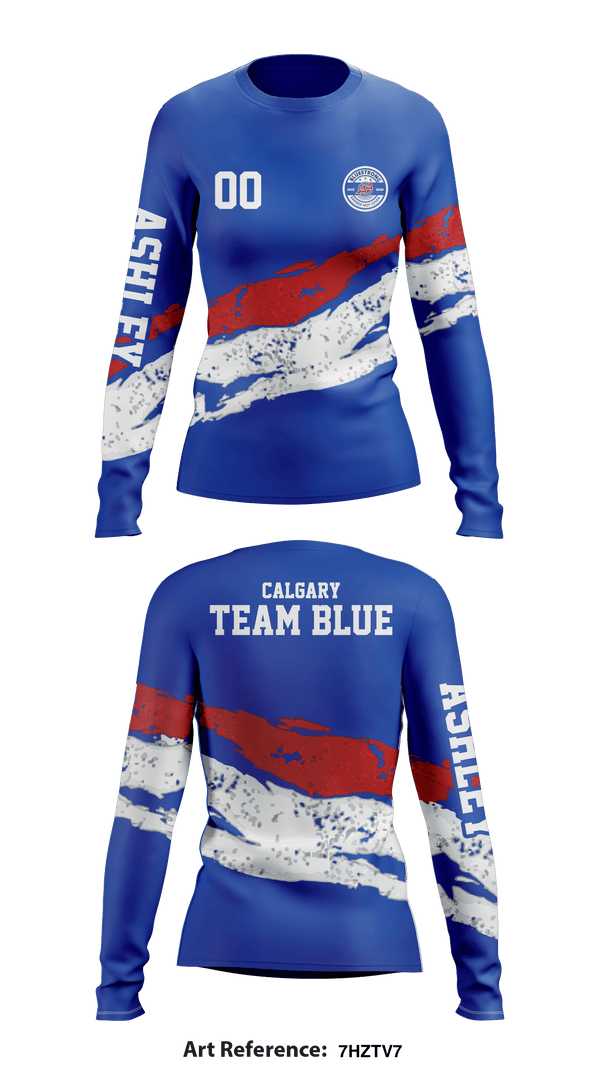 IMPACT RINGETTE SPRING 2023 Women's Long Sleeve Performance Shirt -1