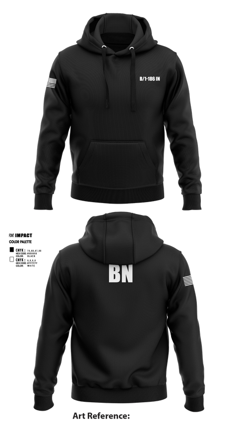 Hoodie, B/1-186 IN, National Guard, Teamtime, Team time, sublimation, custom sports apparel, team uniforms, spirit wear, spiritwear, sports uniforms, custom shirts, team store, custom team store, fundraiser sports, apparel fundraiser