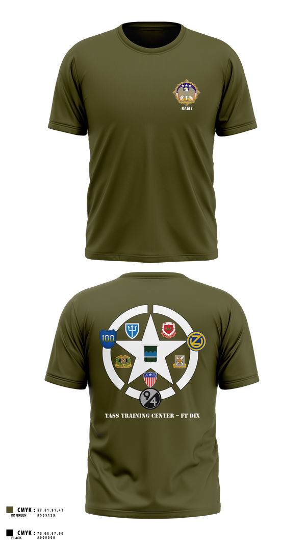 Short Sleeve Performance Shirt, 80th TC, TTC-Dix, Army, Teamtime, Team time, sublimation, custom sports apparel, team uniforms, spirit wear, spiritwear, sports uniforms, custom shirts, team store, custom team store, fundraiser sports, apparel fundraiser