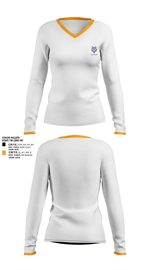 Women's Long Sleeve Vneck Shirt, University of Southern Maine Women's Soccer, Women's Soccer, Teamtime, Team time, sublimation, custom sports apparel, team uniforms, spirit wear, spiritwear, sports uniforms, custom shirts, team store, custom team store, fundraiser sports, apparel fundraiser