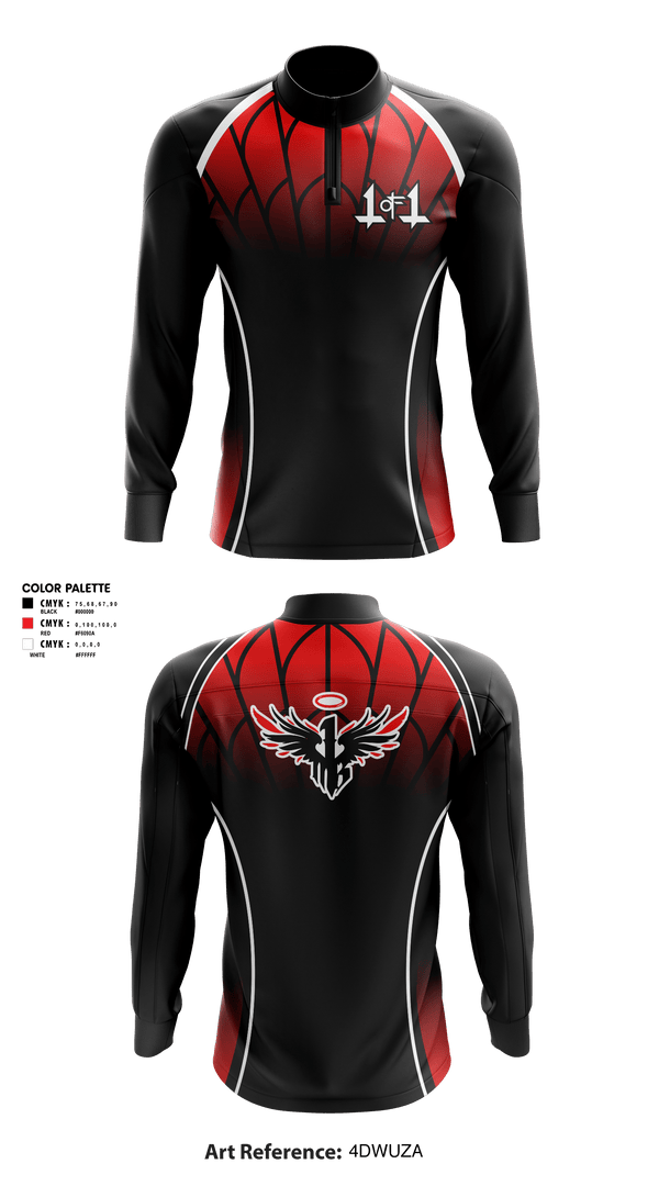 Quarter Zip Jacket, 1 of 1 elite, Men's Basketball, Teamtime, Team time, sublimation, custom sports apparel, team uniforms, spirit wear, spiritwear, sports uniforms, custom shirts, team store, custom team store, fundraiser sports, apparel fundraiser