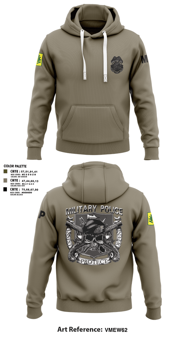 Hoodie, 307TH Military Police Company, , Teamtime, Team time, sublimation, custom sports apparel, team uniforms, spirit wear, spiritwear, sports uniforms, custom shirts, team store, custom team store, fundraiser sports, apparel fundraiser