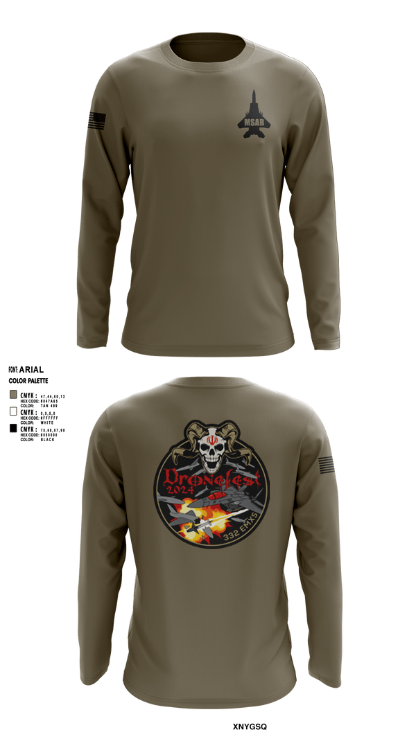 Long Sleeve Performance Shirt, 332nd EMXS, Air Force, Teamtime, Team time, sublimation, custom sports apparel, team uniforms, spirit wear, spiritwear, sports uniforms, custom shirts, team store, custom team store, fundraiser sports, apparel fundraiser