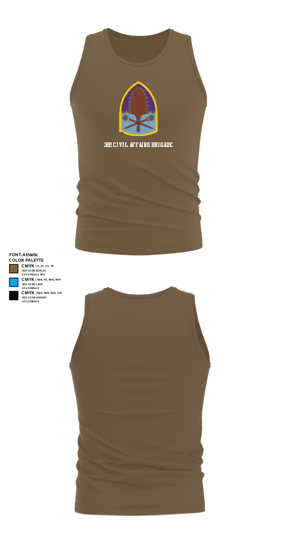 Tank Top, , Army, Teamtime, Team time, sublimation, custom sports apparel, team uniforms, spirit wear, spiritwear, sports uniforms, custom shirts, team store, custom team store, fundraiser sports, apparel fundraiser