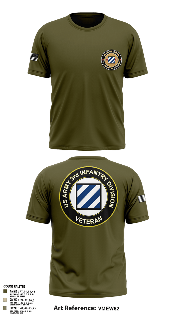 Short Sleeve Performance Shirt, 1st Armored Brigade Combat Team, Army, Teamtime, Team time, sublimation, custom sports apparel, team uniforms, spirit wear, spiritwear, sports uniforms, custom shirts, team store, custom team store, fundraiser sports, apparel fundraiser