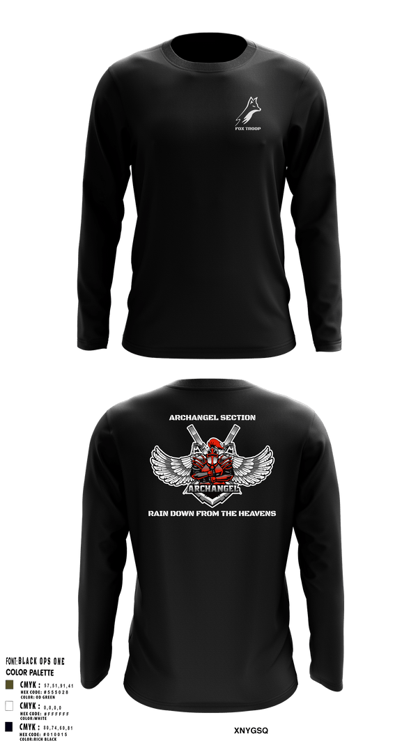 Long Sleeve Performance Shirt, Fox troop, Army, Teamtime, Team time, sublimation, custom sports apparel, team uniforms, spirit wear, spiritwear, sports uniforms, custom shirts, team store, custom team store, fundraiser sports, apparel fundraiser