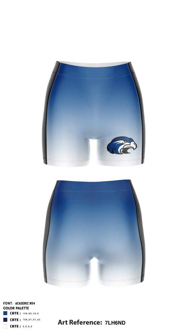 Women's Shorts, Shorter University Athletics Volleyball, Women's Volleyball, Teamtime, Team time, sublimation, custom sports apparel, team uniforms, spirit wear, spiritwear, sports uniforms, custom shirts, team store, custom team store, fundraiser sports, apparel fundraiser