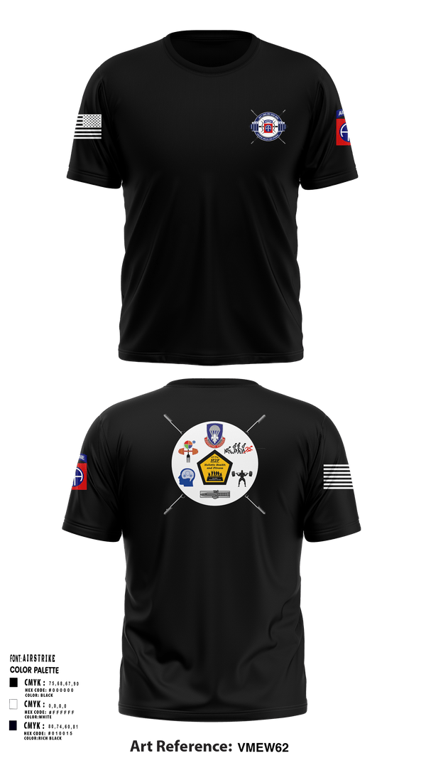 Short Sleeve Performance Shirt, 82nd ADSB H2F, Army, Teamtime, Team time, sublimation, custom sports apparel, team uniforms, spirit wear, spiritwear, sports uniforms, custom shirts, team store, custom team store, fundraiser sports, apparel fundraiser