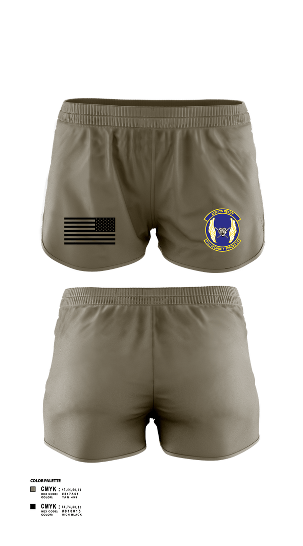 Women's Shorts, 51SFS Metal Tigers, Air Force, Teamtime, Team time, sublimation, custom sports apparel, team uniforms, spirit wear, spiritwear, sports uniforms, custom shirts, team store, custom team store, fundraiser sports, apparel fundraiser