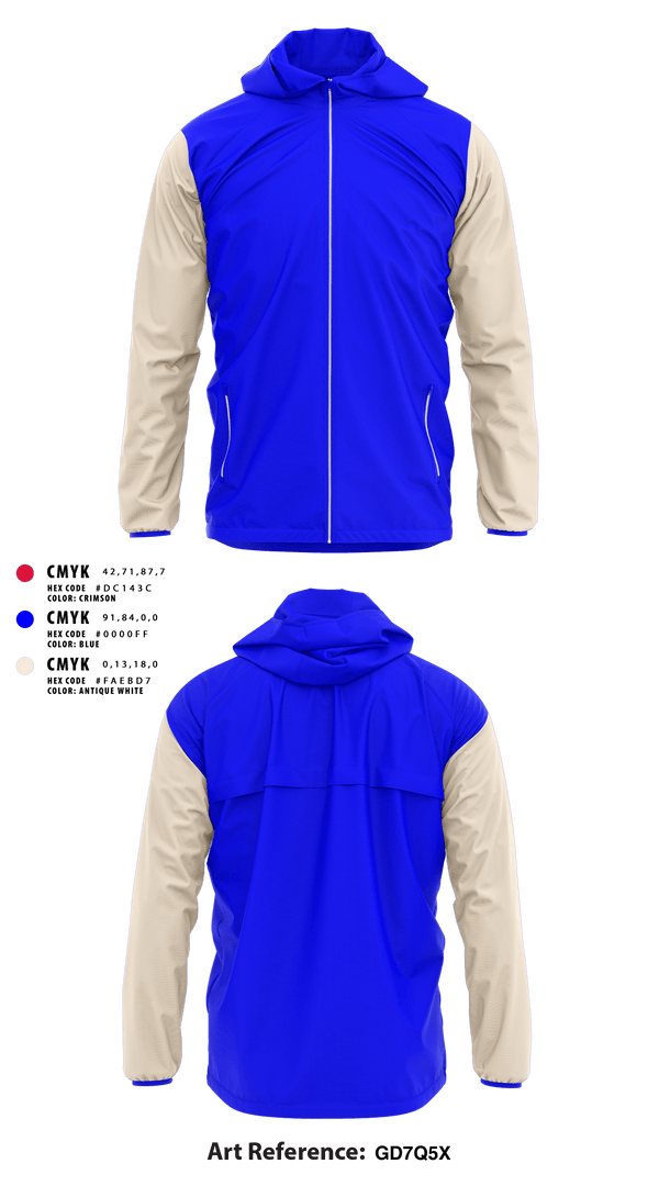Windbreaker, Clinton Cardinals, Track & Field, Teamtime, Team time, sublimation, custom sports apparel, team uniforms, spirit wear, spiritwear, sports uniforms, custom shirts, team store, custom team store, fundraiser sports, apparel fundraiser