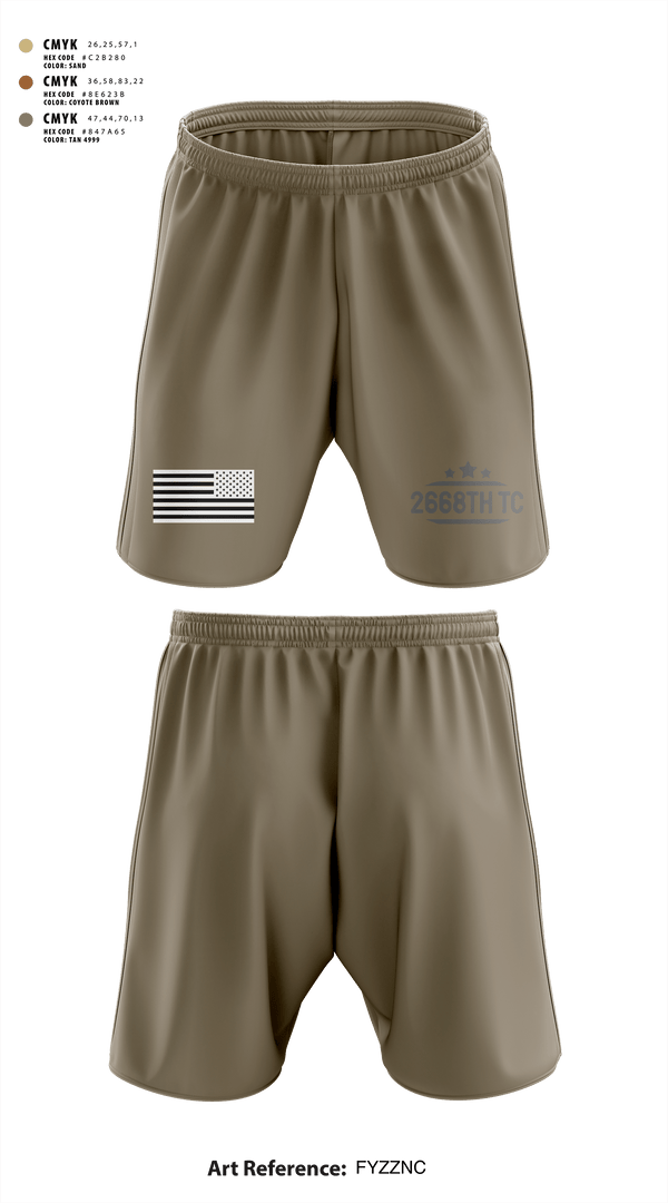 Athletic Shorts With Pockets, 2668th TC, National Guard, Teamtime, Team time, sublimation, custom sports apparel, team uniforms, spirit wear, spiritwear, sports uniforms, custom shirts, team store, custom team store, fundraiser sports, apparel fundraiser