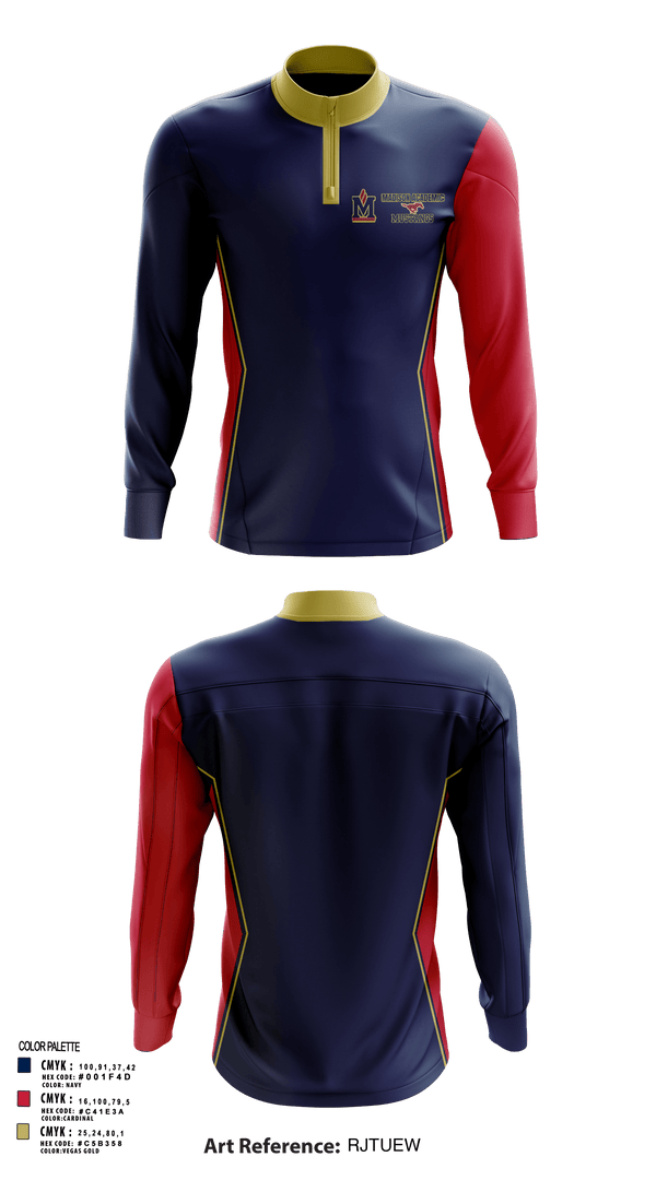 Quarter Zip Jacket, Madison Academic Magnet School Volleyball, Women's Volleyball, Teamtime, Team time, sublimation, custom sports apparel, team uniforms, spirit wear, spiritwear, sports uniforms, custom shirts, team store, custom team store, fundraiser sports, apparel fundraiser
