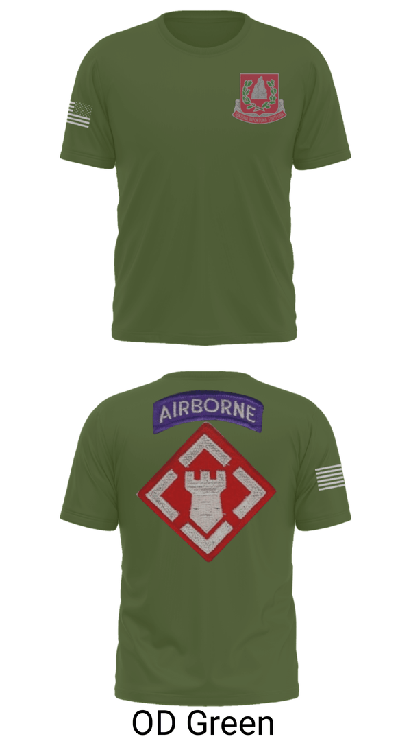 Old School Cotton Feel Shirt, 37th engineer bn, Army, Teamtime, Team time, sublimation, custom sports apparel, team uniforms, spirit wear, spiritwear, sports uniforms, custom shirts, team store, custom team store, fundraiser sports, apparel fundraiser