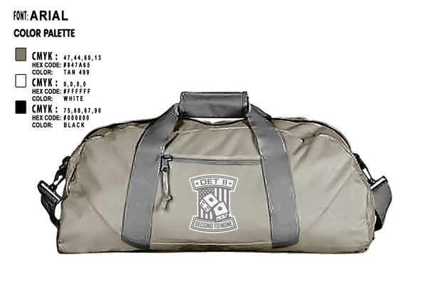 Duffle Bag, DET2, National Guard, Teamtime, Team time, sublimation, custom sports apparel, team uniforms, spirit wear, spiritwear, sports uniforms, custom shirts, team store, custom team store, fundraiser sports, apparel fundraiser