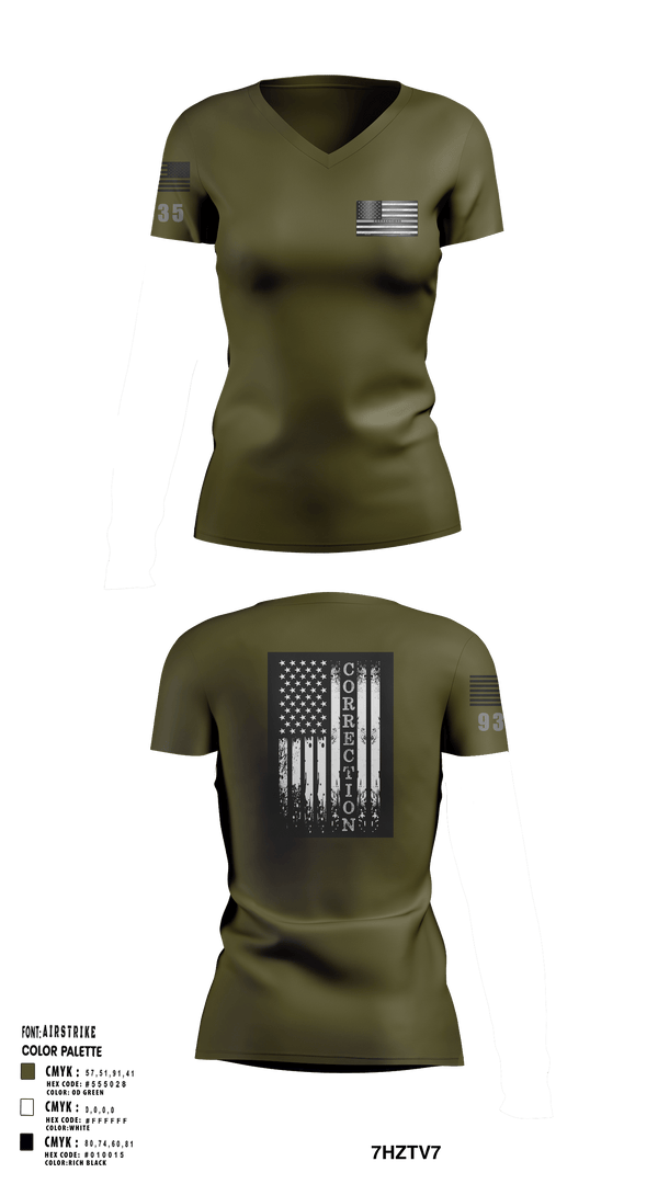 Women's Short Sleeve Vneck Shirt, 285Corrections, , Teamtime, Team time, sublimation, custom sports apparel, team uniforms, spirit wear, spiritwear, sports uniforms, custom shirts, team store, custom team store, fundraiser sports, apparel fundraiser