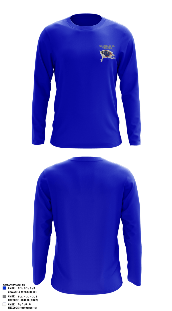 Long Sleeve Performance Polo, Wheatland youth football and cheer, Football, Teamtime, Team time, sublimation, custom sports apparel, team uniforms, spirit wear, spiritwear, sports uniforms, custom shirts, team store, custom team store, fundraiser sports, apparel fundraiser