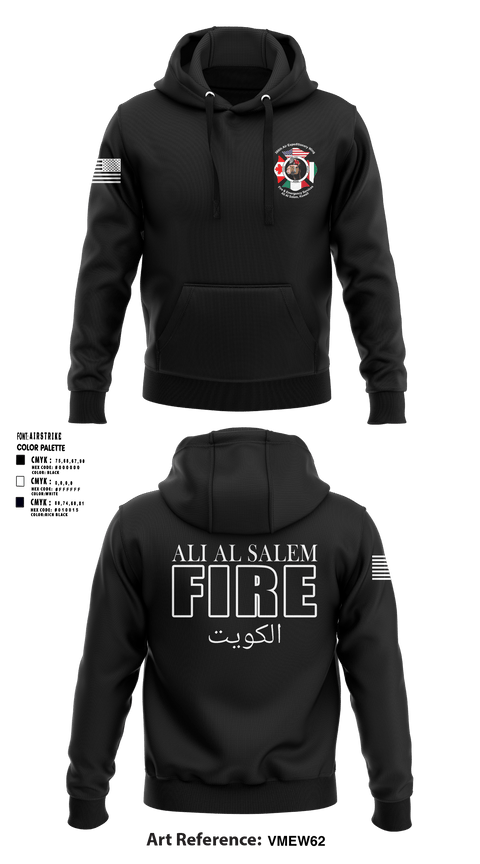 Hoodie, 386th ECES/CEF, Fire Department, Teamtime, Team time, sublimation, custom sports apparel, team uniforms, spirit wear, spiritwear, sports uniforms, custom shirts, team store, custom team store, fundraiser sports, apparel fundraiser
