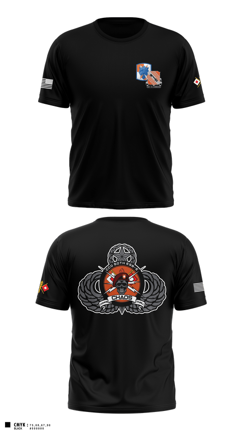 Short Sleeve Performance Shirt, 50th ESB-E, C. Co., Army, Teamtime, Team time, sublimation, custom sports apparel, team uniforms, spirit wear, spiritwear, sports uniforms, custom shirts, team store, custom team store, fundraiser sports, apparel fundraiser