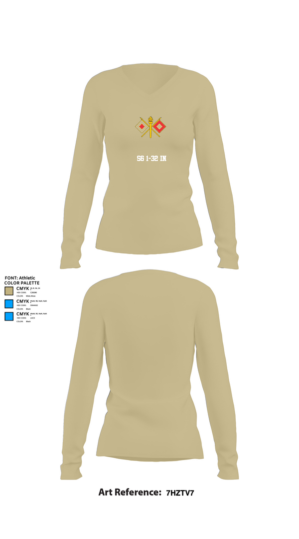 Women's Long Sleeve Vneck Shirt, S6 1-32 IN, , Teamtime, Team time, sublimation, custom sports apparel, team uniforms, spirit wear, spiritwear, sports uniforms, custom shirts, team store, custom team store, fundraiser sports, apparel fundraiser